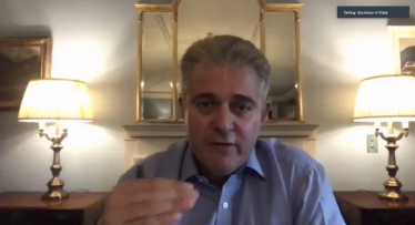 Brandon Lewis MP, Secretary of State for Northern Ireland, joins our Zoom Q&A